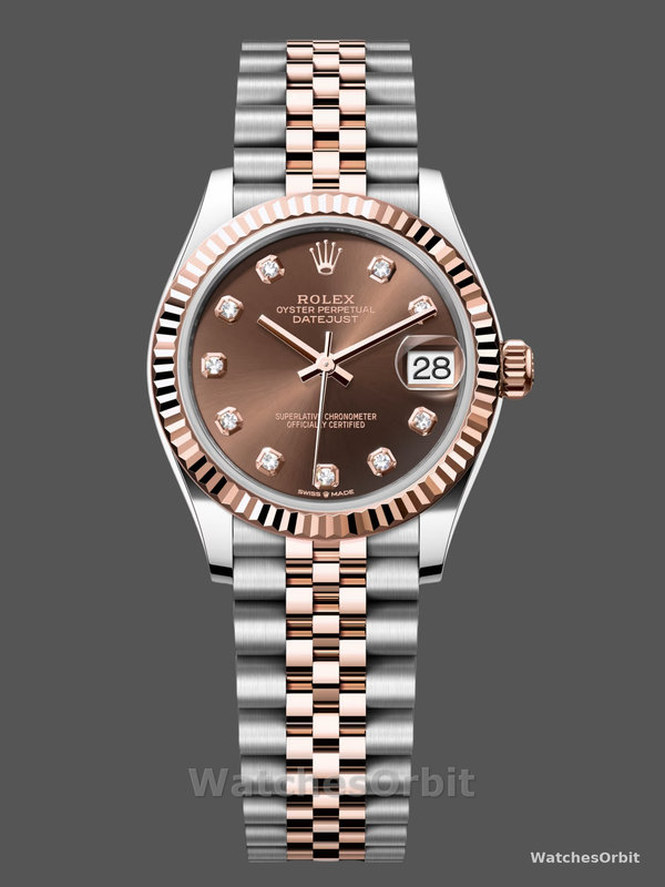 Rolex Datejust 31mm 278271 0028 Two Tone Jubilee Bracelet Fluted Bezel
