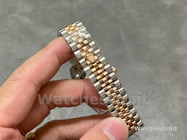 Replica Rolex Datejust 31mm Oro Rosa Quadrante Giubileo m278271 0010 Donna Quadrante Oro Rosa