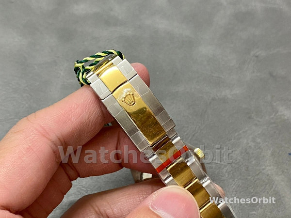 Replica Rolex Datejust donna 31 mm oro giallo quadrante romano diamante 278383rbr 0001 quadrante bianco