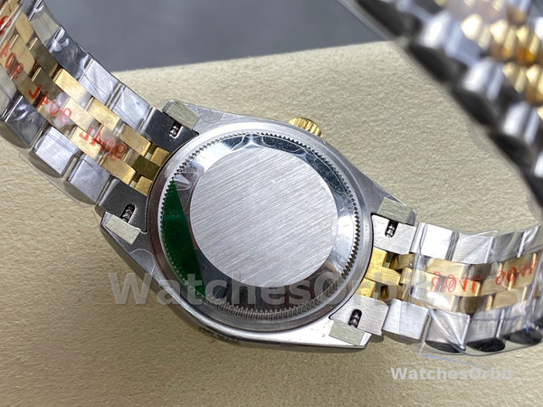 Rolex Datejust 31mm Stainless Steel and Yellow Gold 278383rbr 0002 White Roman Jubilee