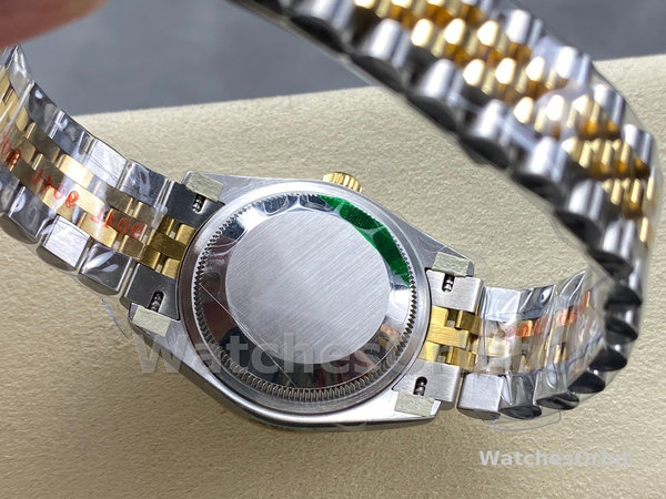 Rolex Datejust 31mm Stainless Steel and Yellow Gold 278383RBR 0016 Green VI Roman Jubilee