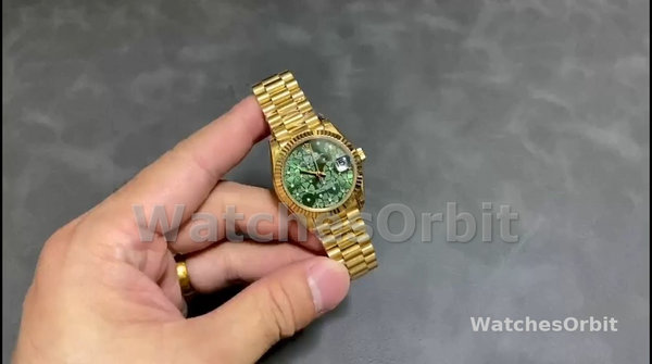 Replica Heren Rolex Daytona-PVD Ceramic Bezel, GET Best Edition, Groen Rubber Strap Skelet wijzerplaat