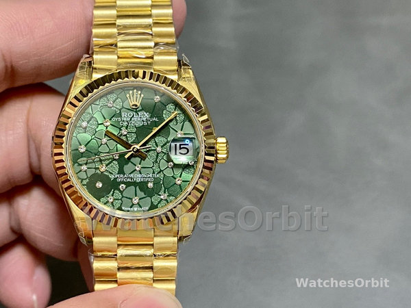 Replica Heren Rolex Daytona-PVD Ceramic Bezel, GET Best Edition, Groen Rubber Strap Skelet wijzerplaat