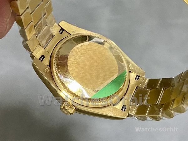 Replica Heren Rolex Daytona-PVD Ceramic Bezel, GET Best Edition, Groen Rubber Strap Skelet wijzerplaat
