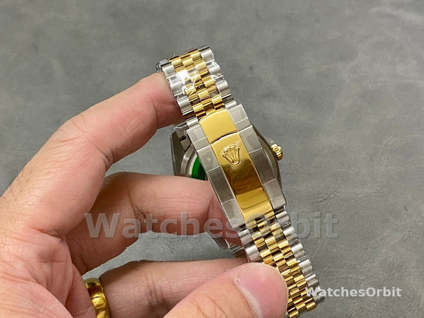 Replica Rolex Datejust 36-116203 0173, champagne diamant, champagne wijzerplaat voor dames