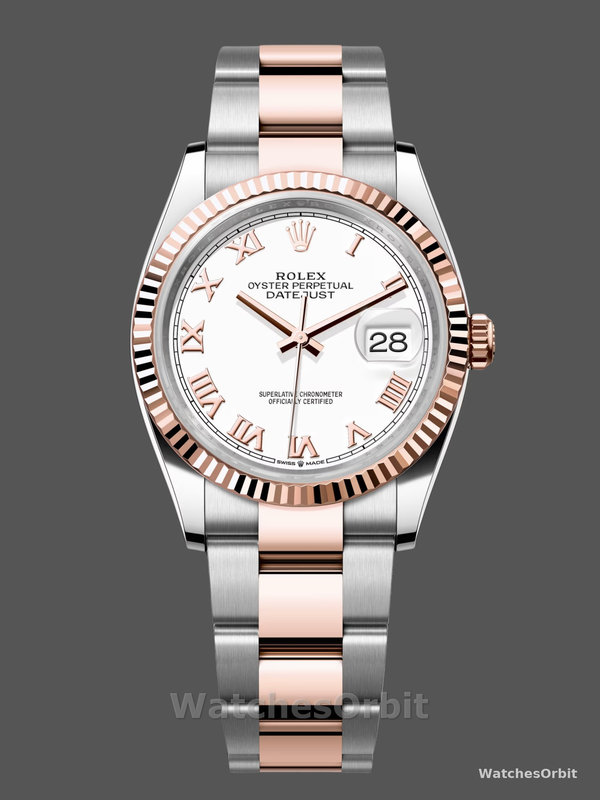 Rolex Datejust 36 Oystersteel and Everose Gold m126231 0016