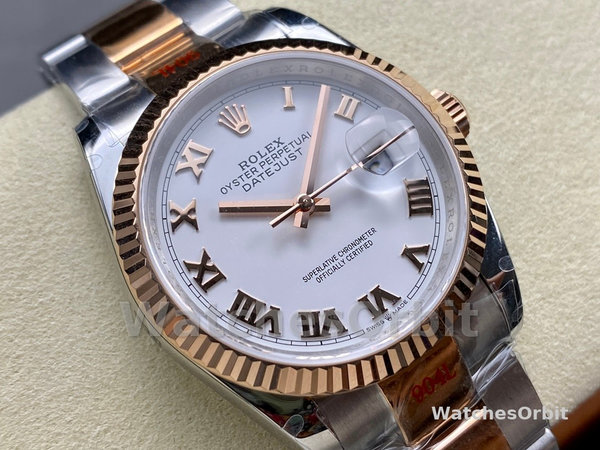 Rolex Datejust 36 Oystersteel and Everose Gold m126231 0016