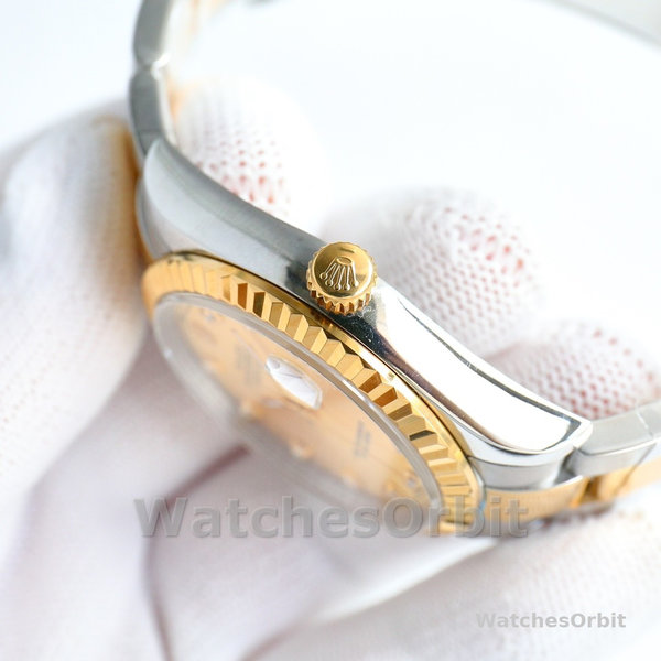 Unisexs Rolex Datejust 36mm Unisex-126233 0018-Champagne Diamond Dial Champagne Replica Image