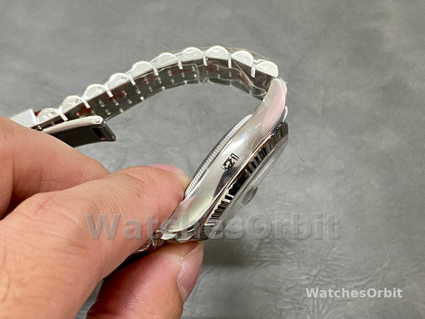 Replica Rolex Datejust 36mm Donna Quadrante Verde Palm Index Jubilee - 126234 0047 Quadrante Verde