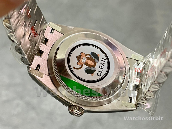 Replica Rolex Datejust 36mm Donna Quadrante Verde Palm Index Jubilee - 126234 0047 Quadrante Verde