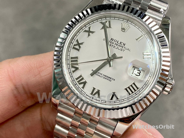 Rolex Datejust 41 Automatic White Dial 126334 0024