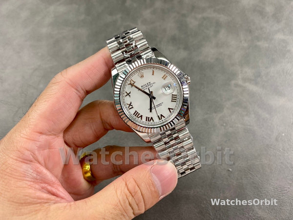 Rolex Datejust 41 Automatic White Dial 126334 0024