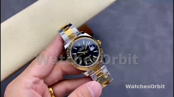 Men's Rolex Day Date-M228206 0025, President, Blue Arabic Dial, Men’s Ice Blue