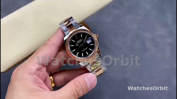 Replica Heren Rolex Day Date-M228206 0025, President, Blauwe Arabische Wijzerplaat