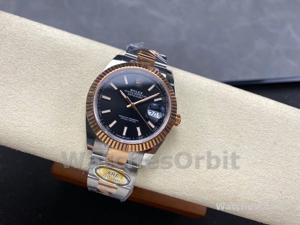 Replica Heren Rolex Day Date-M228206 0025, President, Blauwe Arabische Wijzerplaat