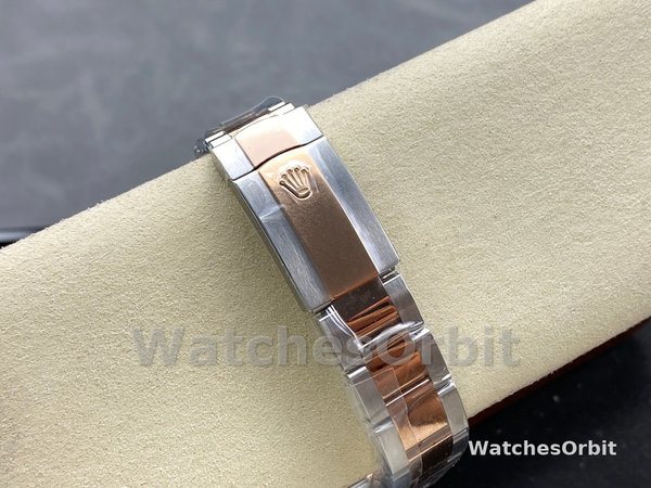 Replica Heren Rolex Day Date-M228206 0025, President, Blauwe Arabische Wijzerplaat