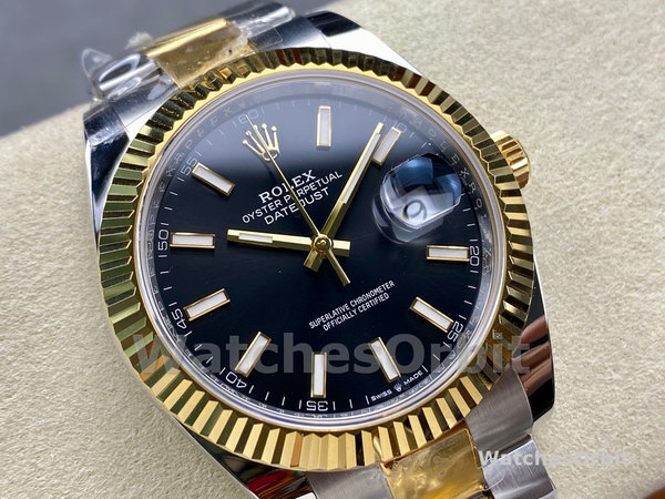 Replica Heren Rolex Day Date-M228206 0025, President, Blauwe Arabische Wijzerplaat