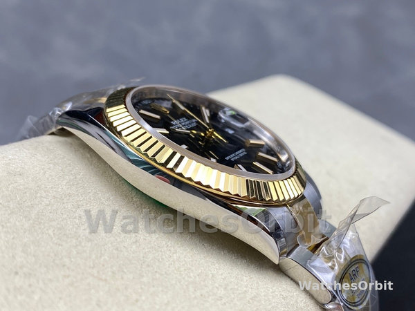 Replica Heren Rolex Day Date-M228206 0025, President, Blauwe Arabische Wijzerplaat