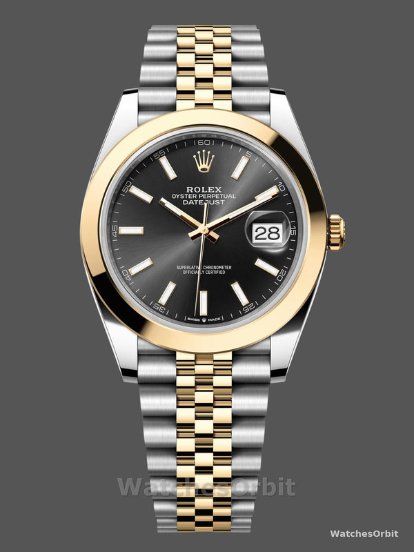 Rolex Datejust 41 Black Dial Jubilee Bracelet M126303 0014 Men's Watch