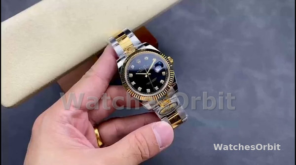 Men's Rolex Day Date-M228206 0025, President, Blue Arabic Dial, Men’s Ice Blue