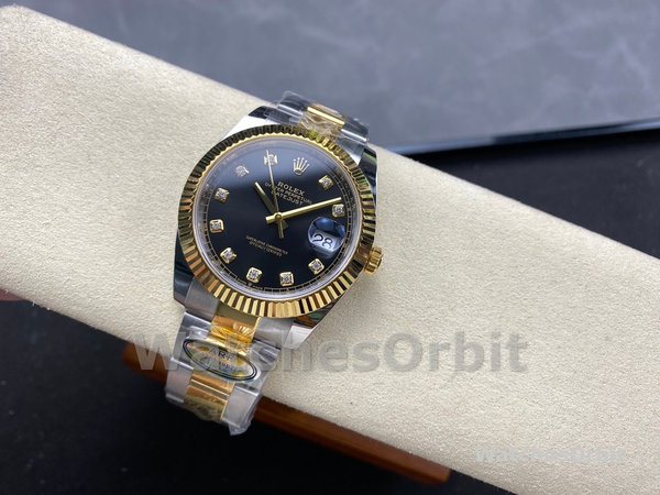 Replica Heren Rolex Day Date-M228206 0025, President, Blauwe Arabische Wijzerplaat