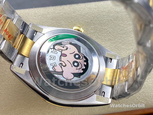 Replica Heren Rolex Day Date-M228206 0025, President, Blauwe Arabische Wijzerplaat