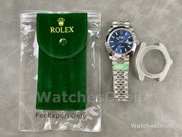 Rolex Datejust 41 Blue Fluted Dial Stainless Steel Jubilee Bracelet 126300 0002
