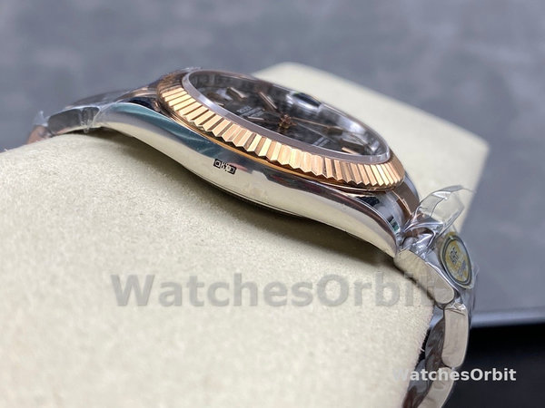 Rolex Datejust 41 Everose Gold & Stainless Steel 126331 0019 Men's Watch