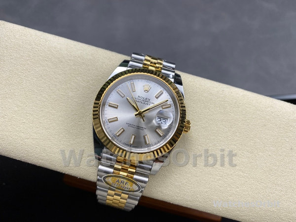 Rolex Datejust 41 Jubilee Bracelet Silver Dial M126333 0002 Men's Watch