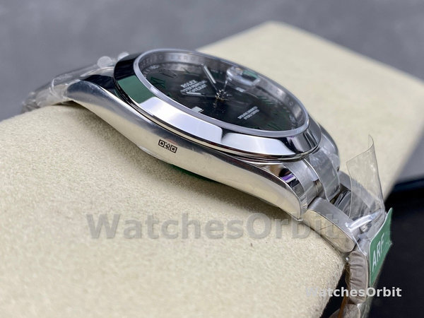 Replica Rolex Datejust 41-M126300 0013, Oyster roestvrij staal, wijzerplaat leisteen, grijze wijzerplaat voor heren