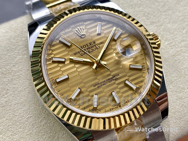 Replica Rolex Datejust 31-m278381RBR 0032 voor dames, roségoud, zilver met bloemmotief, diamanten wijzerplaat, diamanten lunette