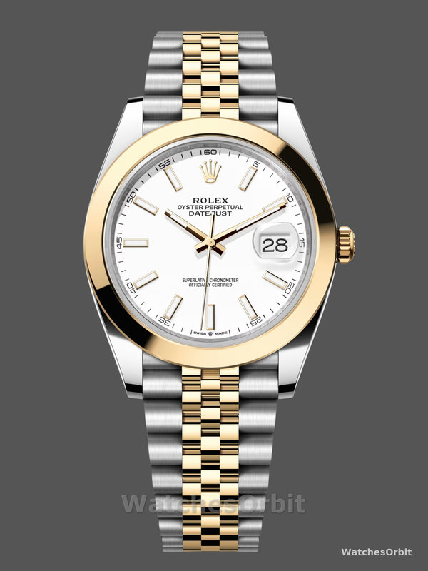 Rolex Datejust 41 Stainless Steel and Yellow Gold M126303 0016 Men's Watch