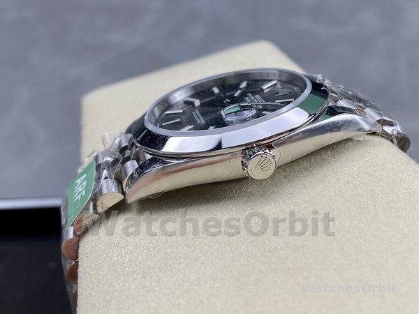 Replica Rolex Datejust 41-M126300 0008 voor heren, roestvrij staal, grijze wijzerplaat, jubileumband
