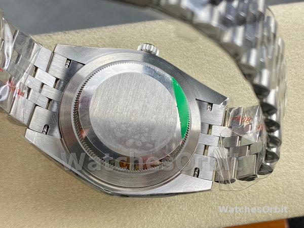 Replica Rolex Datejust 41-M126300 0008 voor heren, roestvrij staal, grijze wijzerplaat, jubileumband