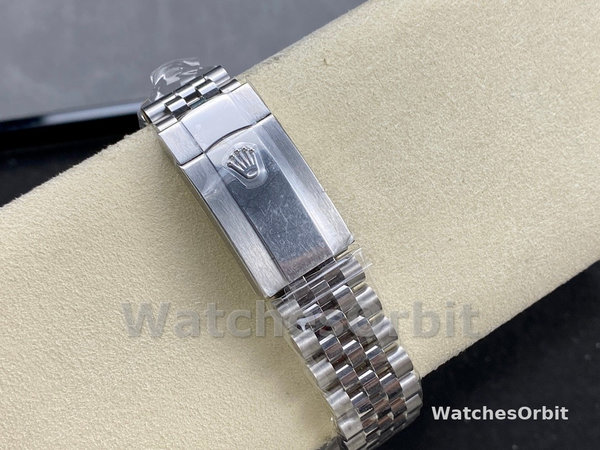 Replica Rolex Datejust 41 Steel White Gold MOP Diamond Dial 126334 Herrenuhr Perfekte Replik