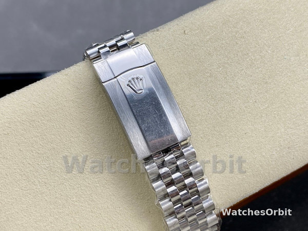 Replica Heren Rolex Datejust 41-M126334 0010, Staal & Witgoud, Witte Wijzerplaat, Jubileum Armband, Witte Wijzerplaat Heren