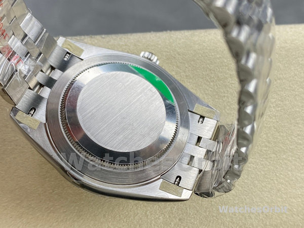 Replica Rolex Datejust 41-m126300 0020, Oystersteel, Jubilee, Quadrante verde menta da uomo Quadrante verde