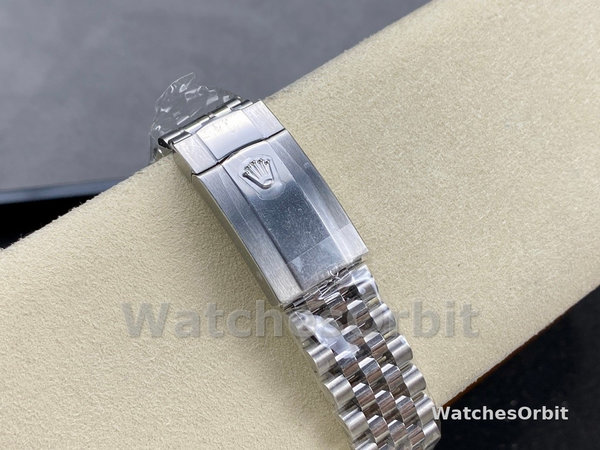 Replica Rolex Datejust 41-m126300 0020, Oystersteel, Jubilee, Quadrante verde menta da uomo Quadrante verde