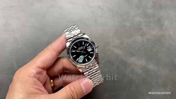 Replica Rolex Datejust 41-126333 0017, acciaio e oro giallo, quadrante bianco con diamanti, Oyster MOP, uomo