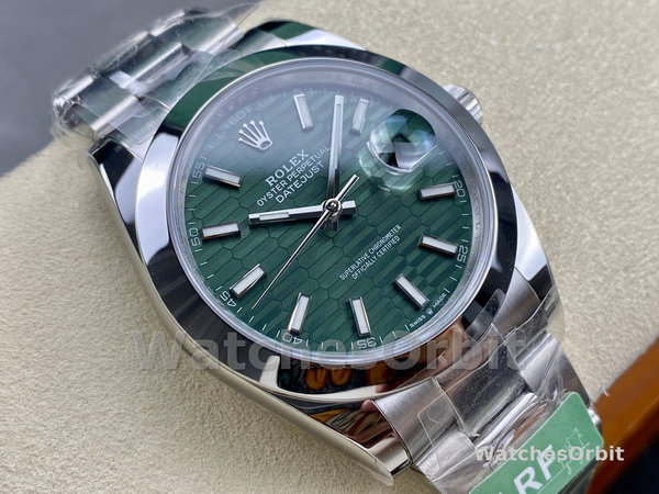 Rolex Datejust 41mm Steel Oyster Bracelet Smooth Bezel 126300 0021