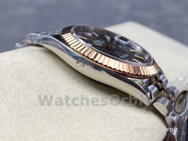 Replica Rolex Datejust-m126331 0020, grijs wijzerplaat met geribbeld motief, grijze wijzerplaat voor heren