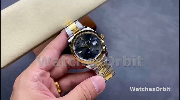Men's Rolex Datejust-m126333 0019, 41mm, Grey Two-Tone, Men’s Grey Dial