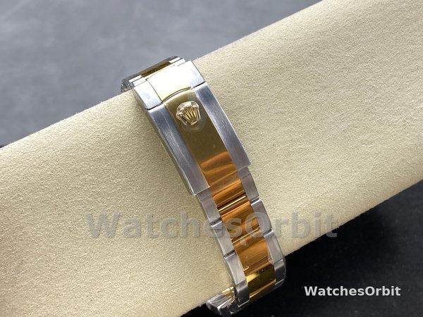 Replica Heren Rolex Datejust-m126333 0019, 41mm, Grijs two-tone, Grijze wijzerplaat voor heren
