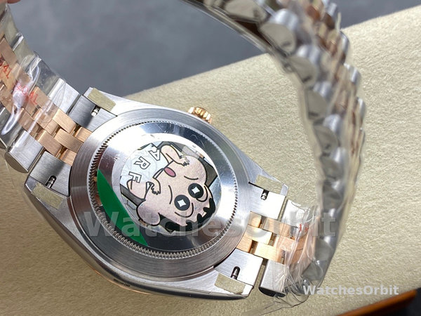 Replica Heren Rolex Datejust-m126331 0008, 41mm, Sundust Diamanten Jubileum, Sundust Diamanten Wijzerplaat