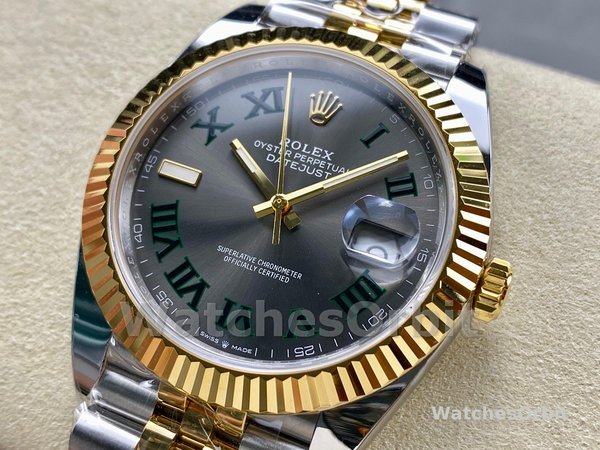 Replica Rolex Day Date 36-m128396TBR 0024 voor heren, 36mm, Helderblauwe Met Diamant bezette Wijzerplaat, Met Diamant bezette Ring, Blauw