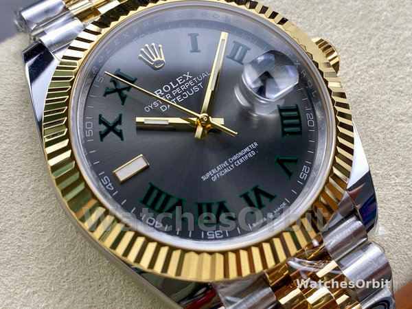 Replica Rolex Day Date 36-m128396TBR 0024 voor heren, 36mm, Helderblauwe Met Diamant bezette Wijzerplaat, Met Diamant bezette Ring, Blauw