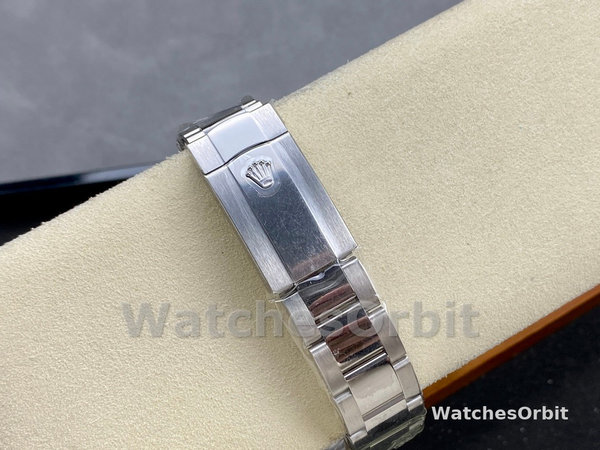 Replica Rolex Datejust 41 mm Uomo-m126334 0005-Ghiera scanalata-Giallo scuro rodiato Grigio Quadrante Grigio