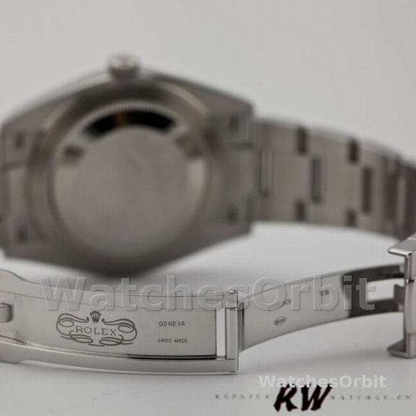 Rolex Datejust m126334 0017 Fluted Bezel Black Dial 41MM Mens Replica Watch
