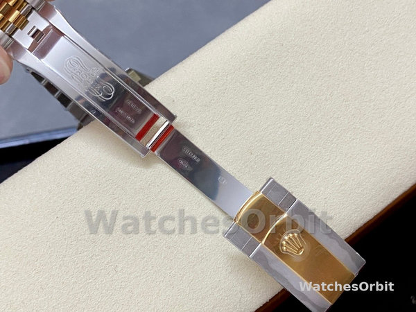 Rolex Datejust Two-Tone Steel Yellow Gold Fluted Bezel m126233 0035 36mm Unisex Replica Watch