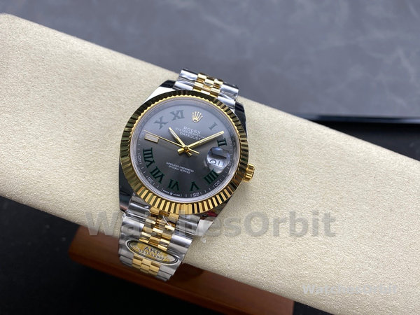Rolex Datejust Two-Tone Steel Yellow Gold Fluted Bezel m126233 0035 36mm Unisex Replica Watch
